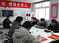 崇文区召开男男性接触（MSM）人群志愿者例会